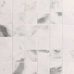 Roma stone gp carrara superiore macromosaico satin fQXF Мозаика