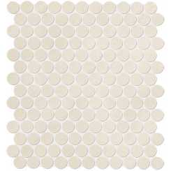 Color now beige round mosaico fMTW Мозаика