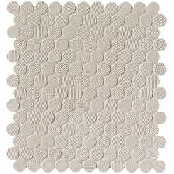 Milano and wall beige round mosaico fNVP Мозаика